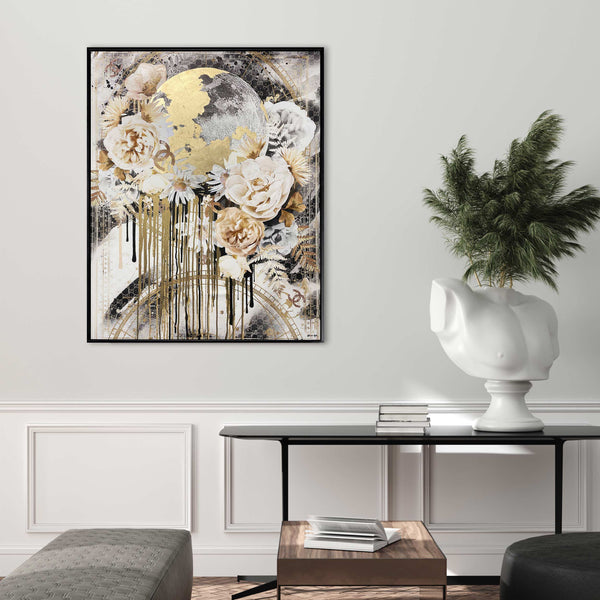 Celestrial Floral | Fashion and Glam Wall Art by The Oliver Gal