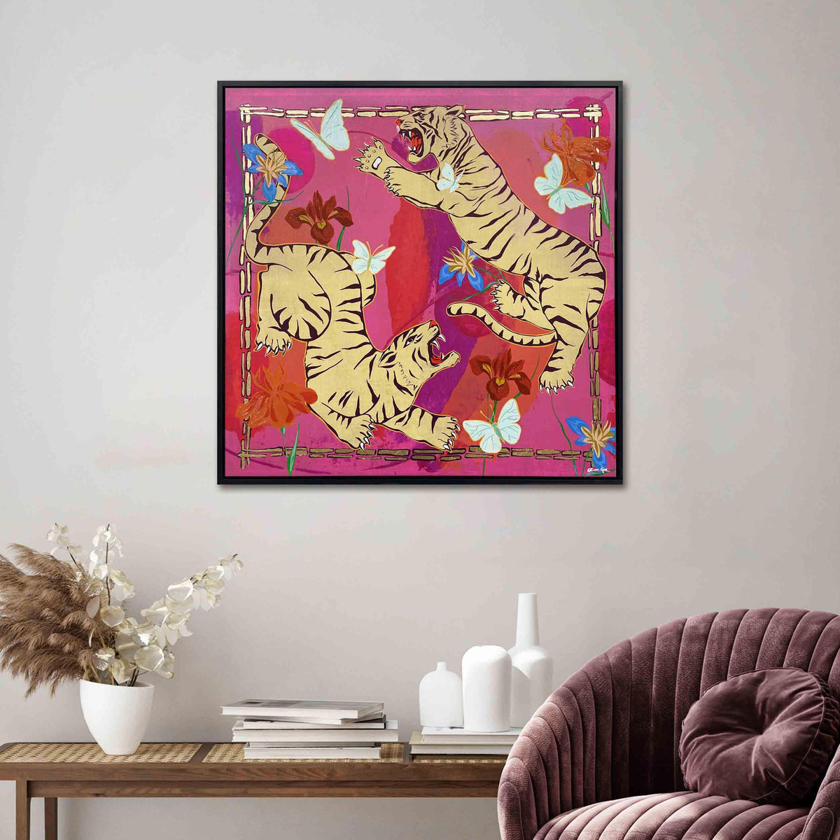 Our Wild Side - Liquid Gold & Gel Coat Wall Art | Oliver Gal