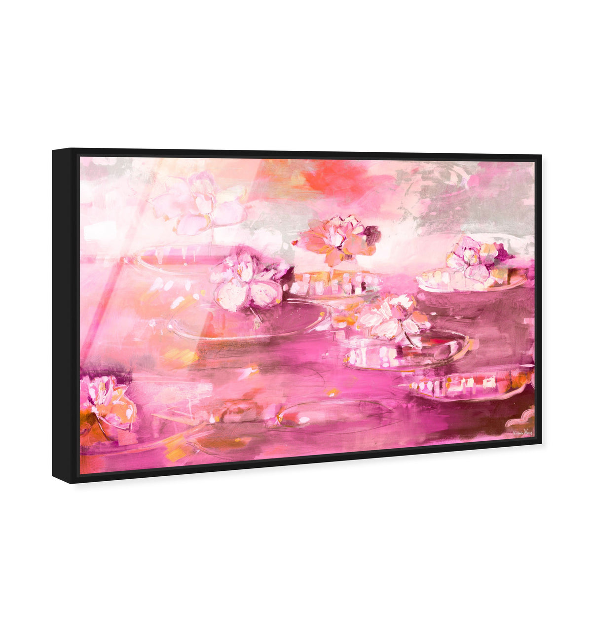 Michaela Nessim - Through the Pink Sunrise Wide | Floral and
