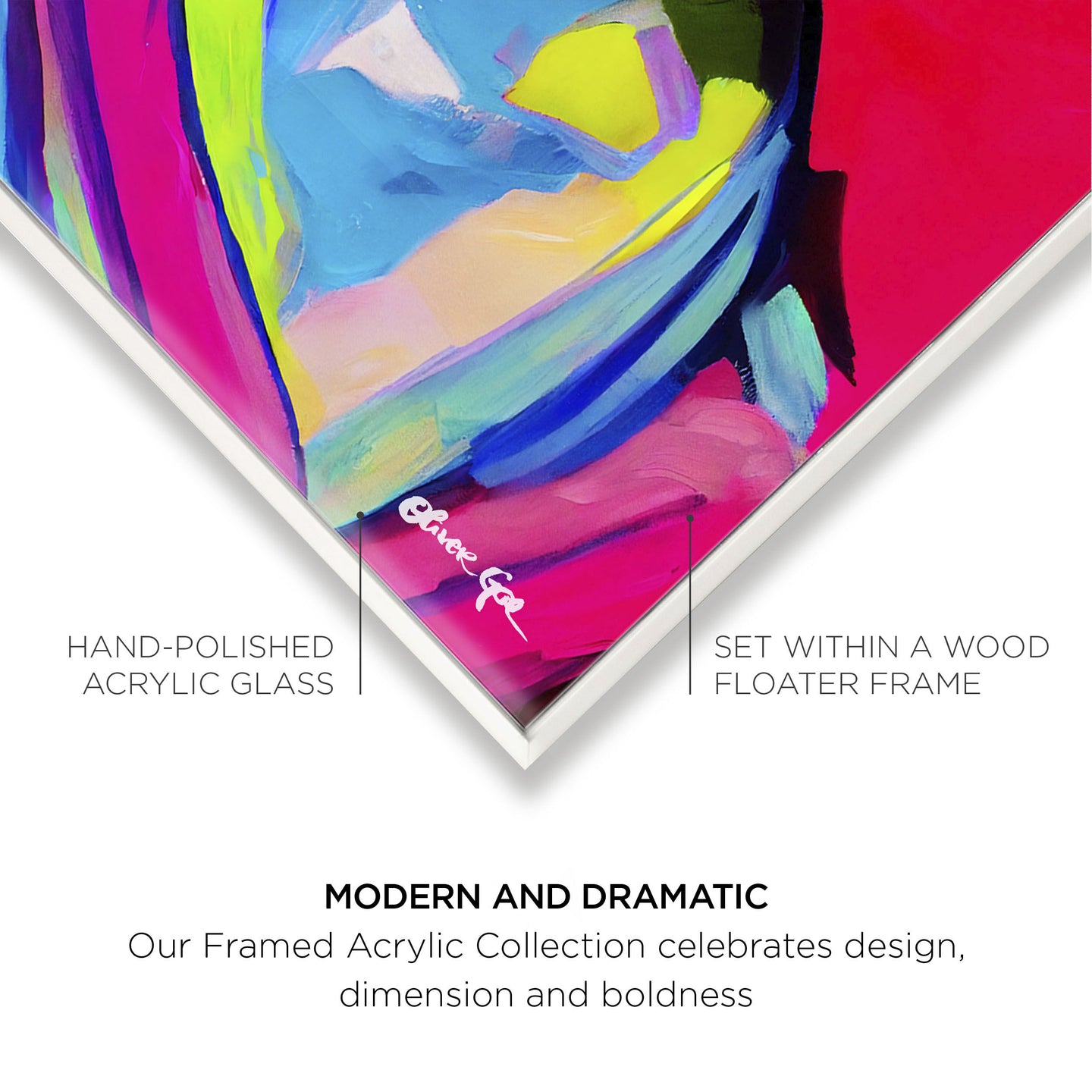 Neo Elegance - Framed Acrylic Art