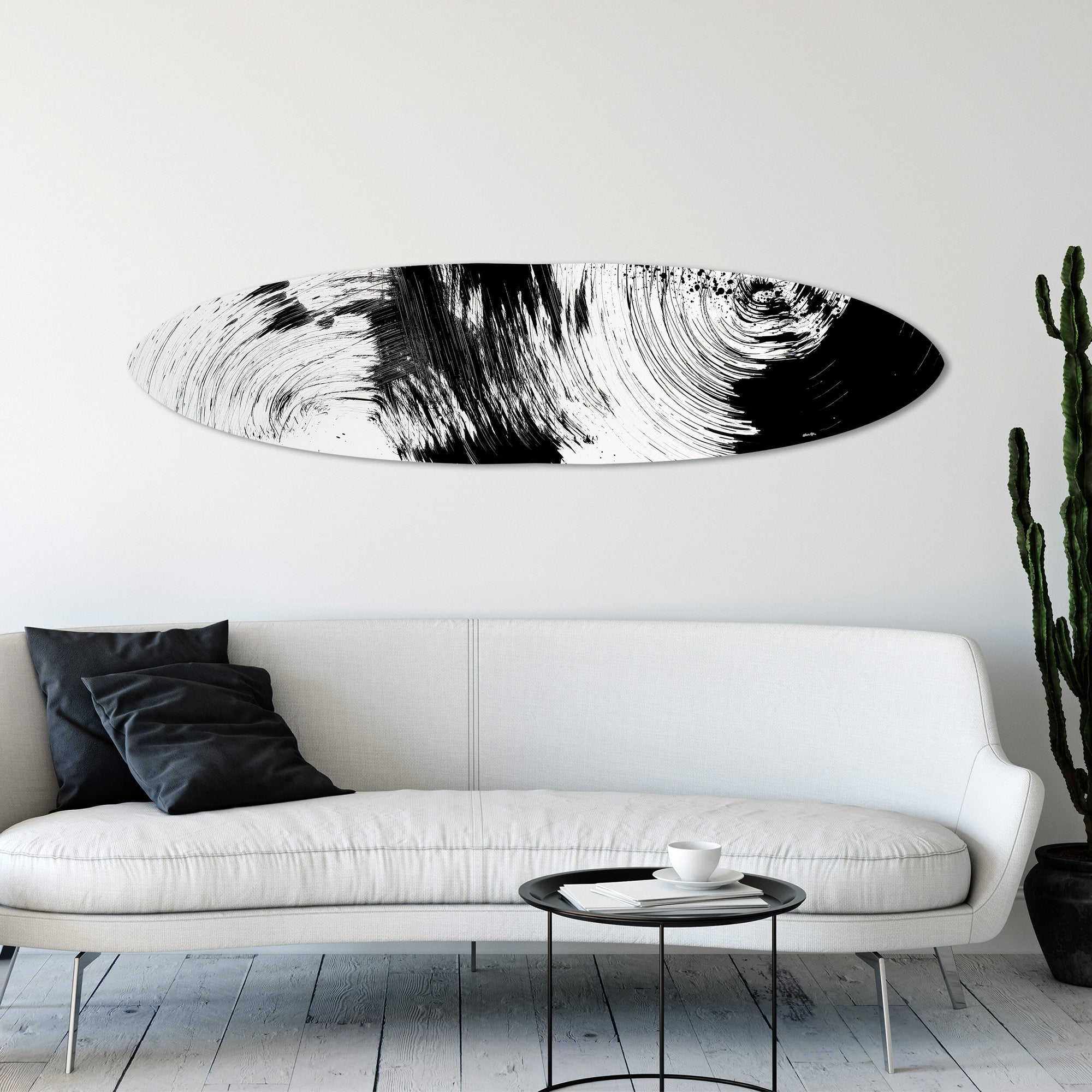 Passing Strides - Decorative Acrylic Surfboard