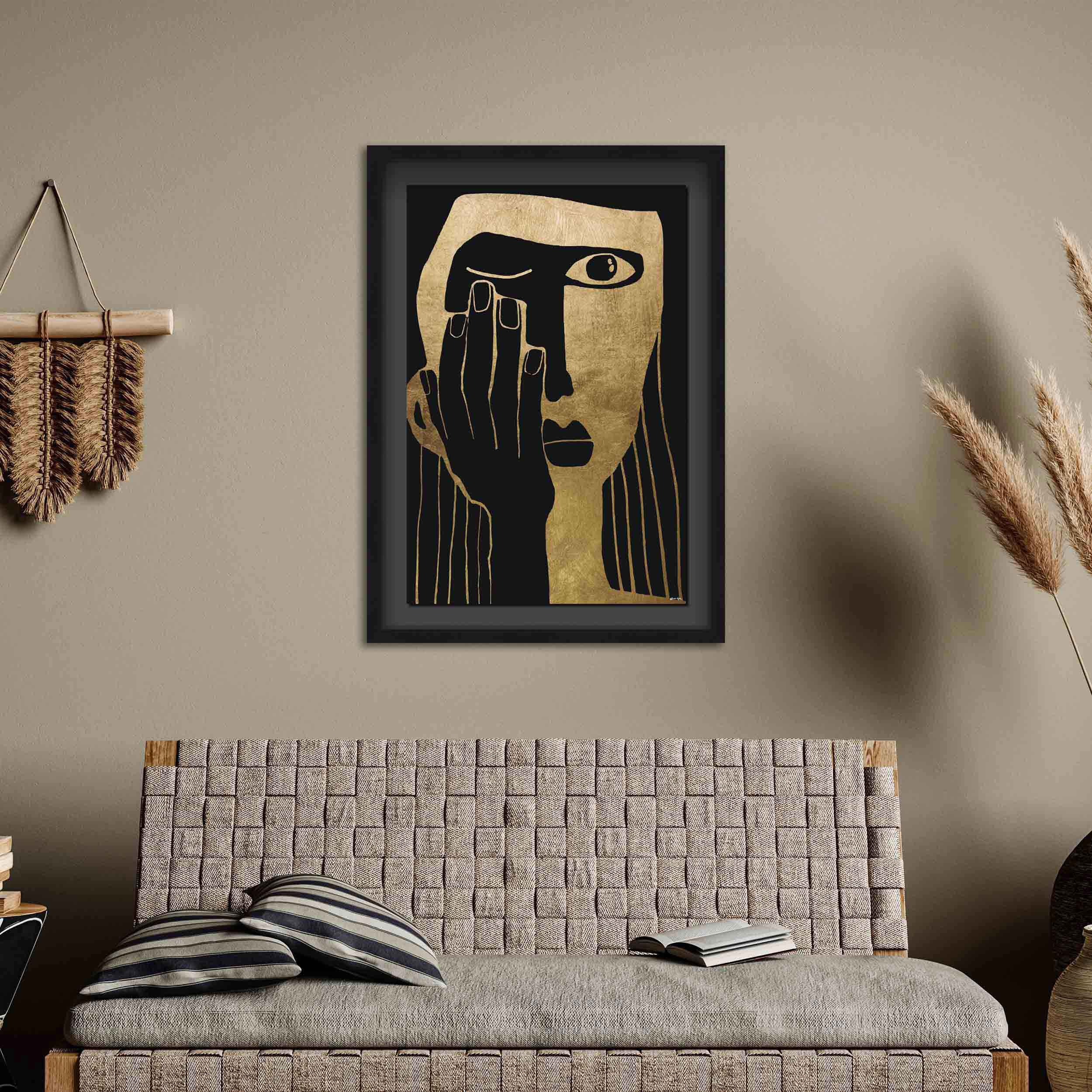 I Feel For You - Gold Leaf Wall Art | Oliver Gal