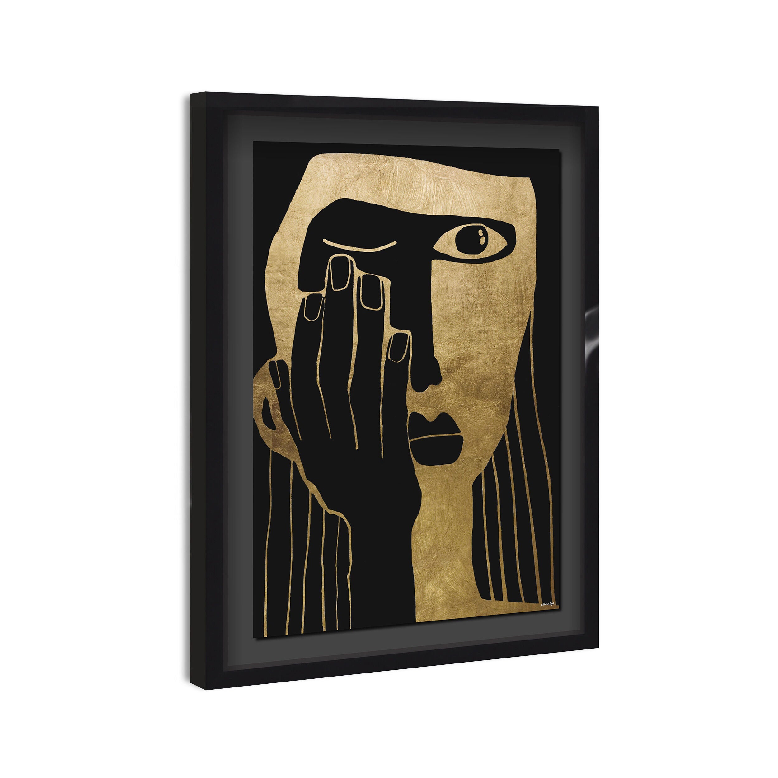 I Feel For You - Gold Leaf Wall Art | Oliver Gal