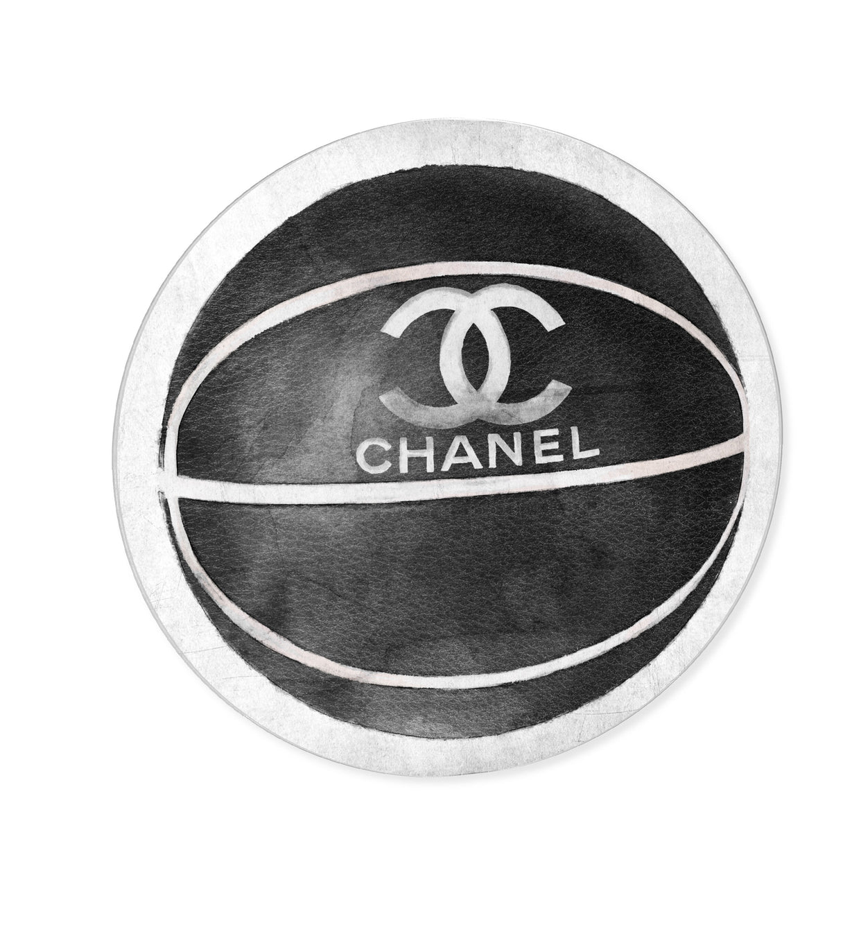 Fashion Basketball - Round Acrylic Art