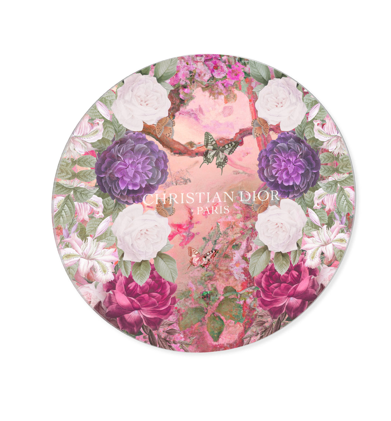 SUPERFLUOUS JUNGLE - ROUND ACRYLIC ART