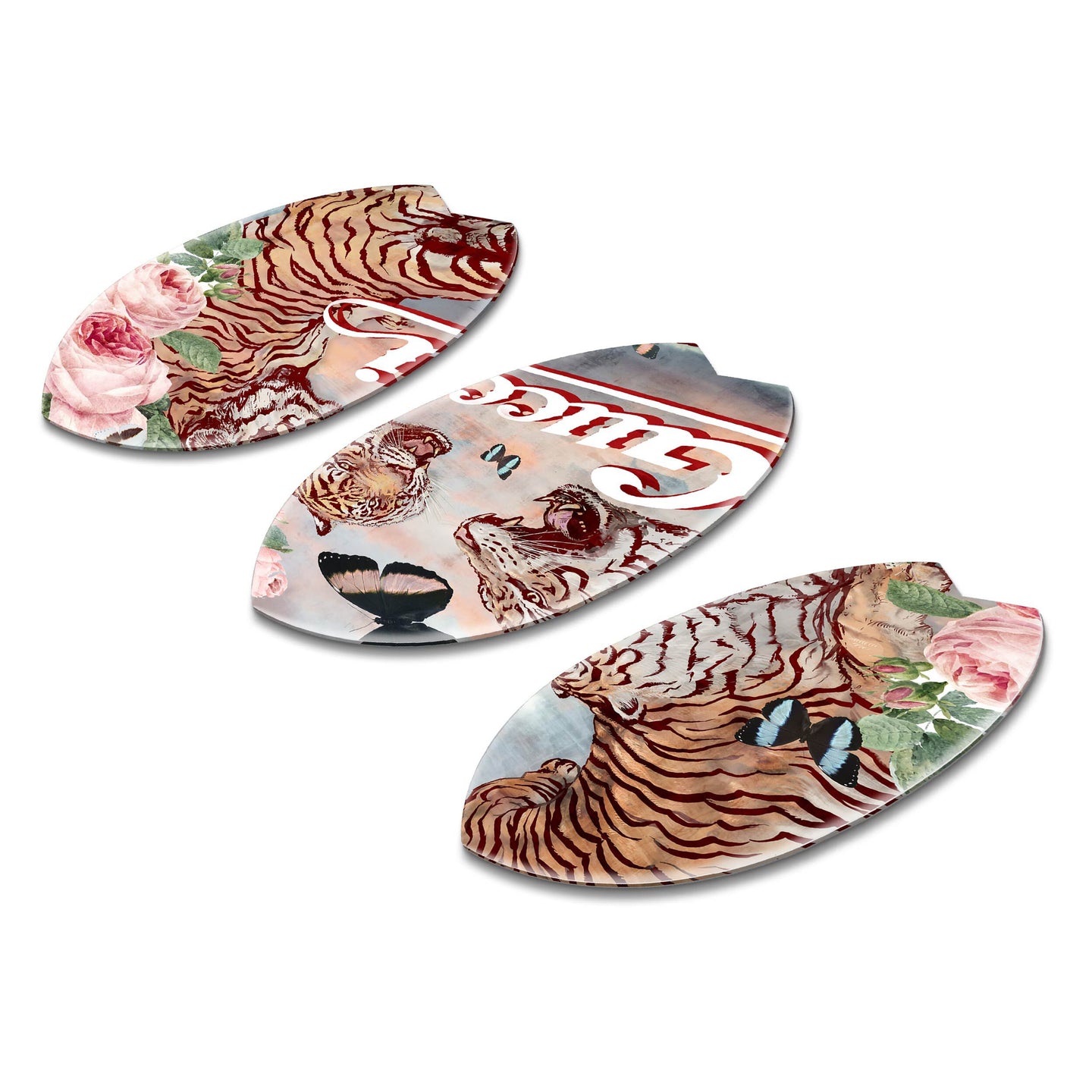 Parma Tiger Skimboard- 3 Piece Set