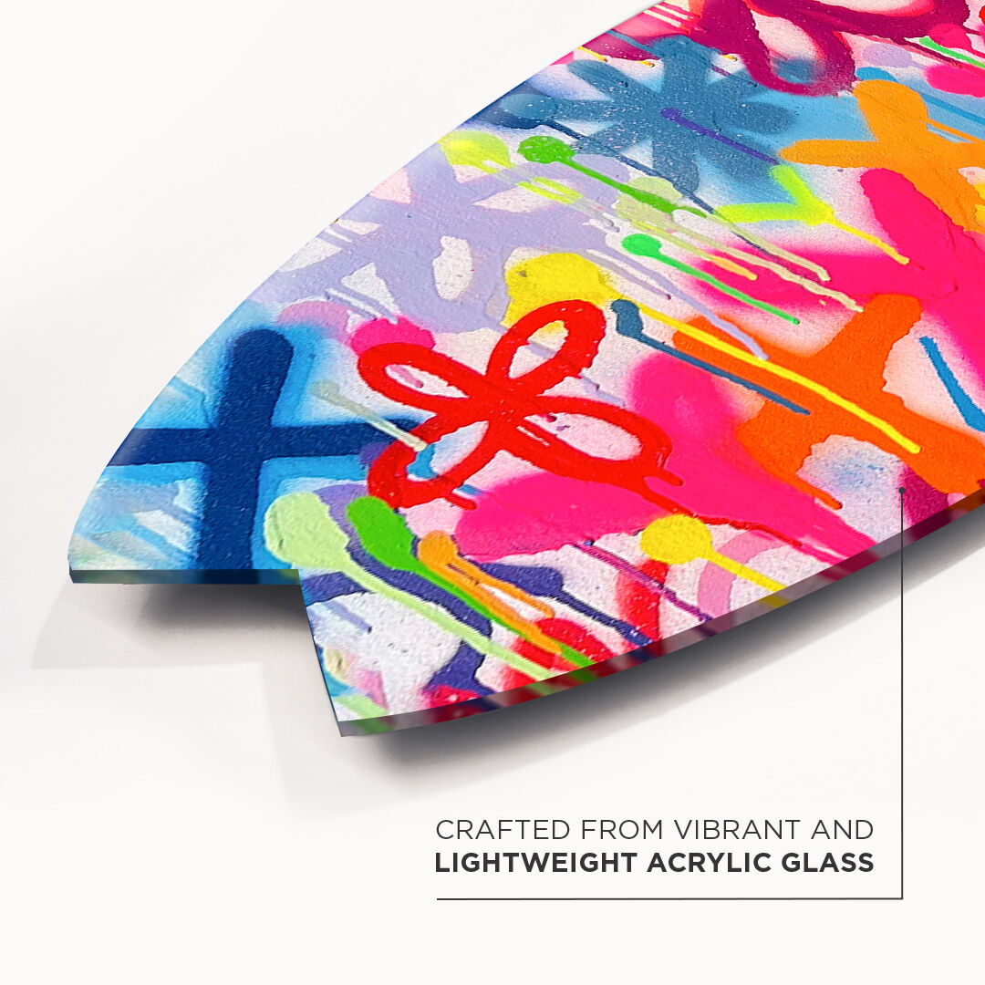 Corey Paige - Graffiti Street Style Skimboard