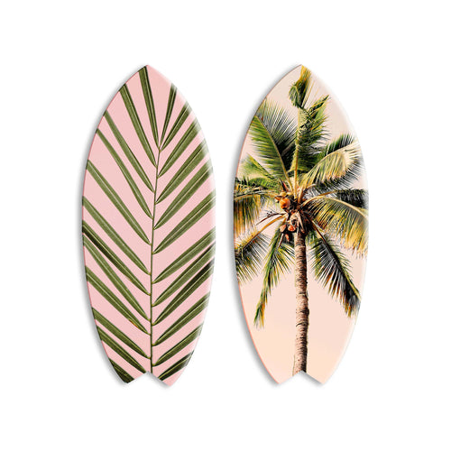 Blush Palm Skimboard- 2 Piece Set