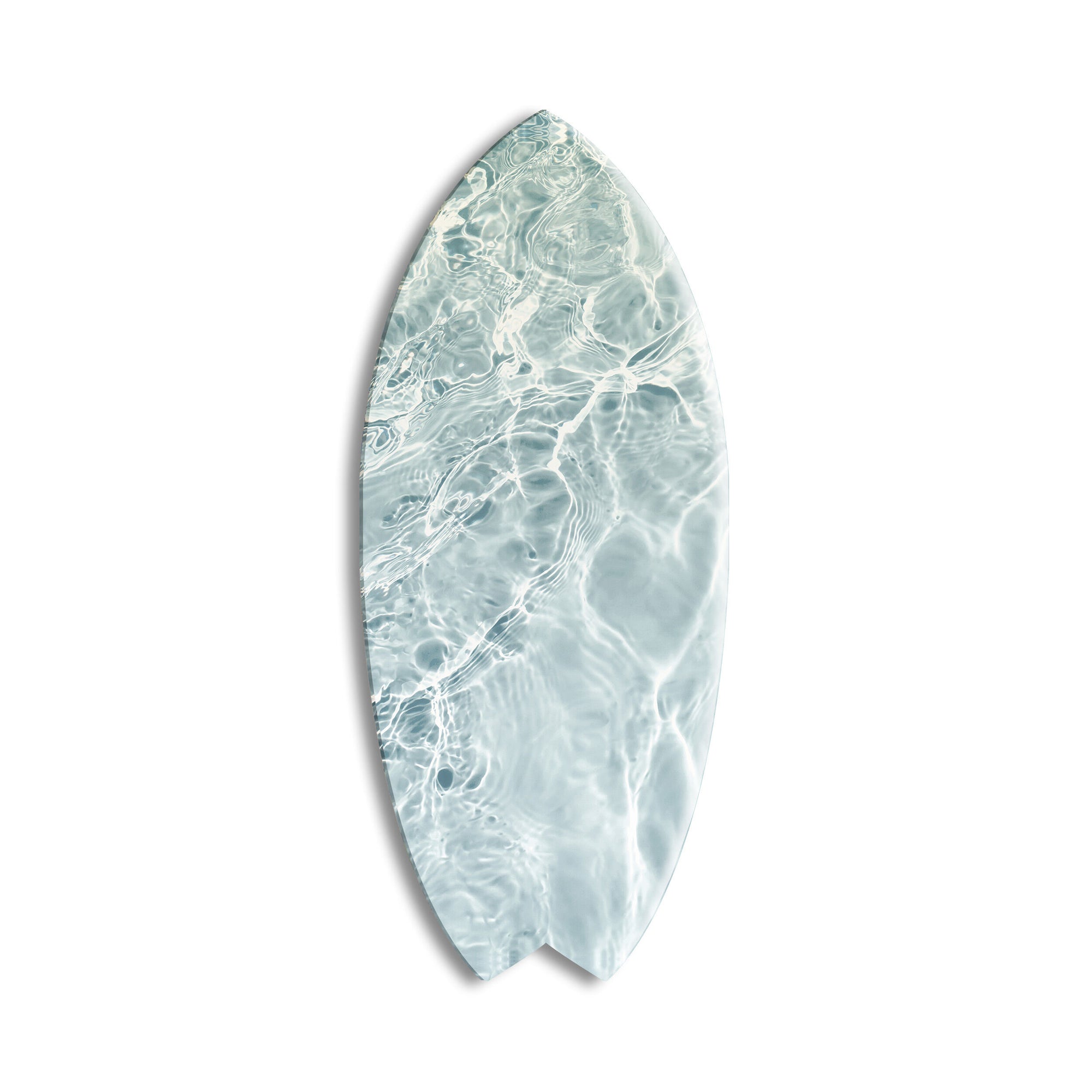 Calming Waves Clear Skimboard