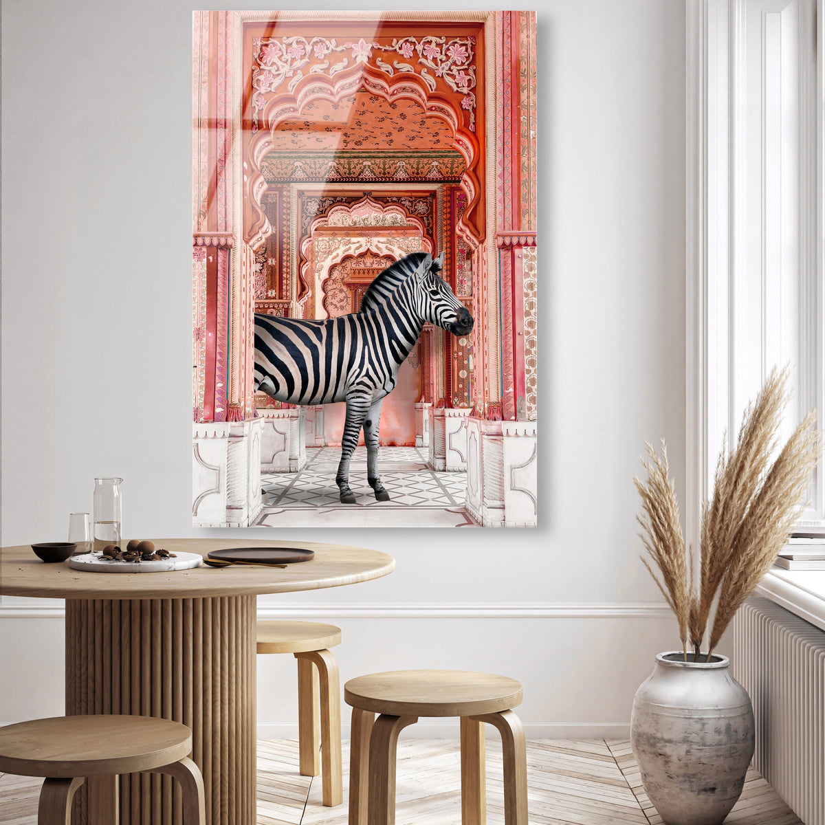 Zebra Destination Arch Animal Wall Art Oliver Gal