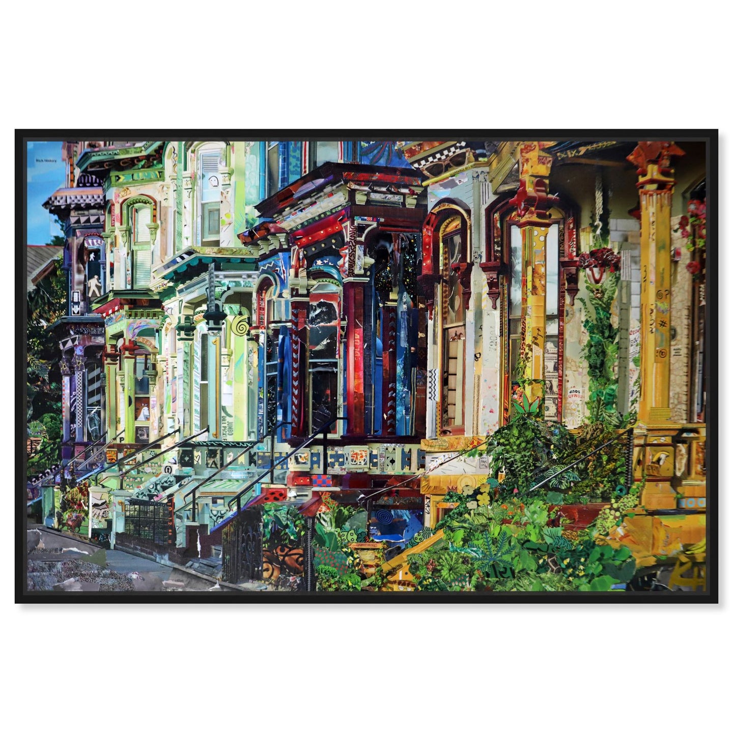 54x36/Framed Canvas/BFL