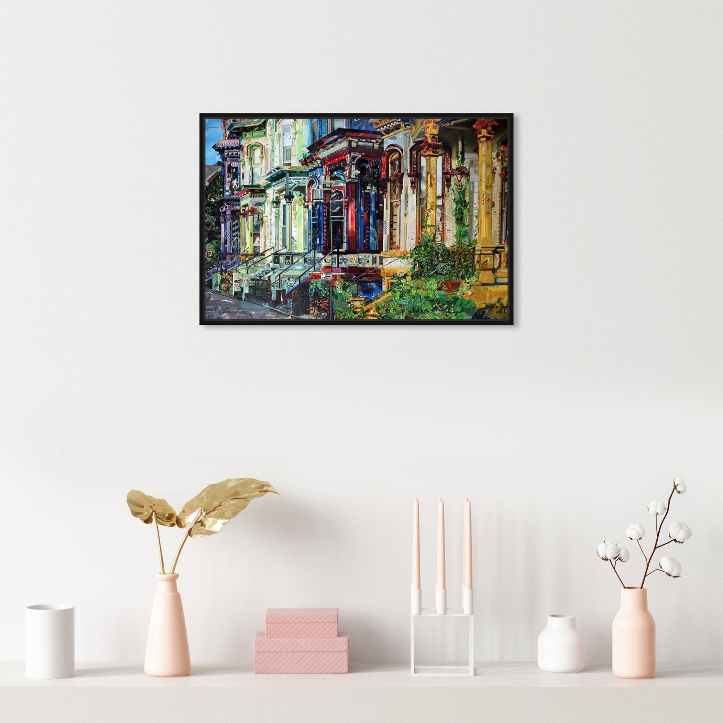 54x36/Framed Canvas/BFL