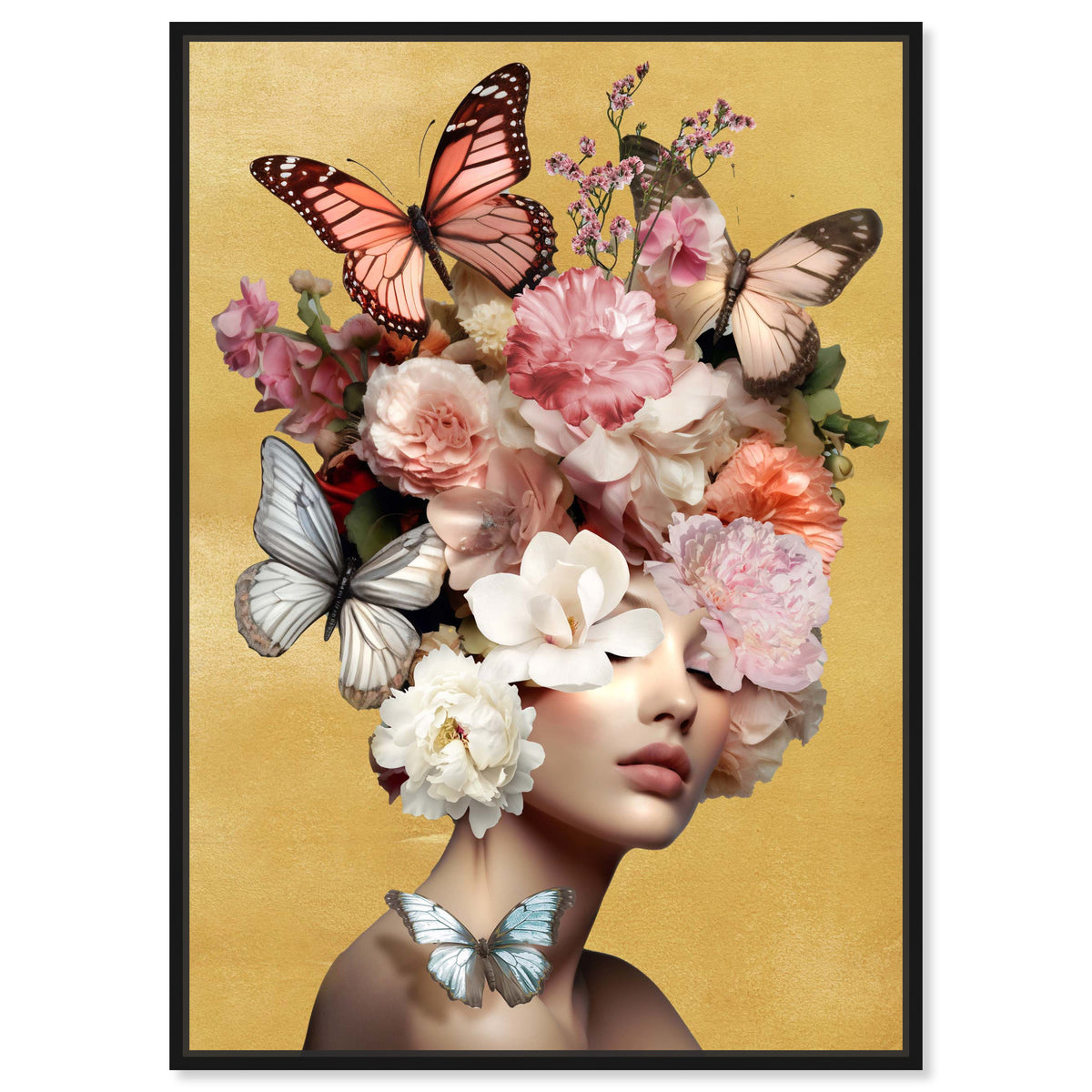 Butterfly Aficionado | People and Portraits Wall Art by Oliver Gal