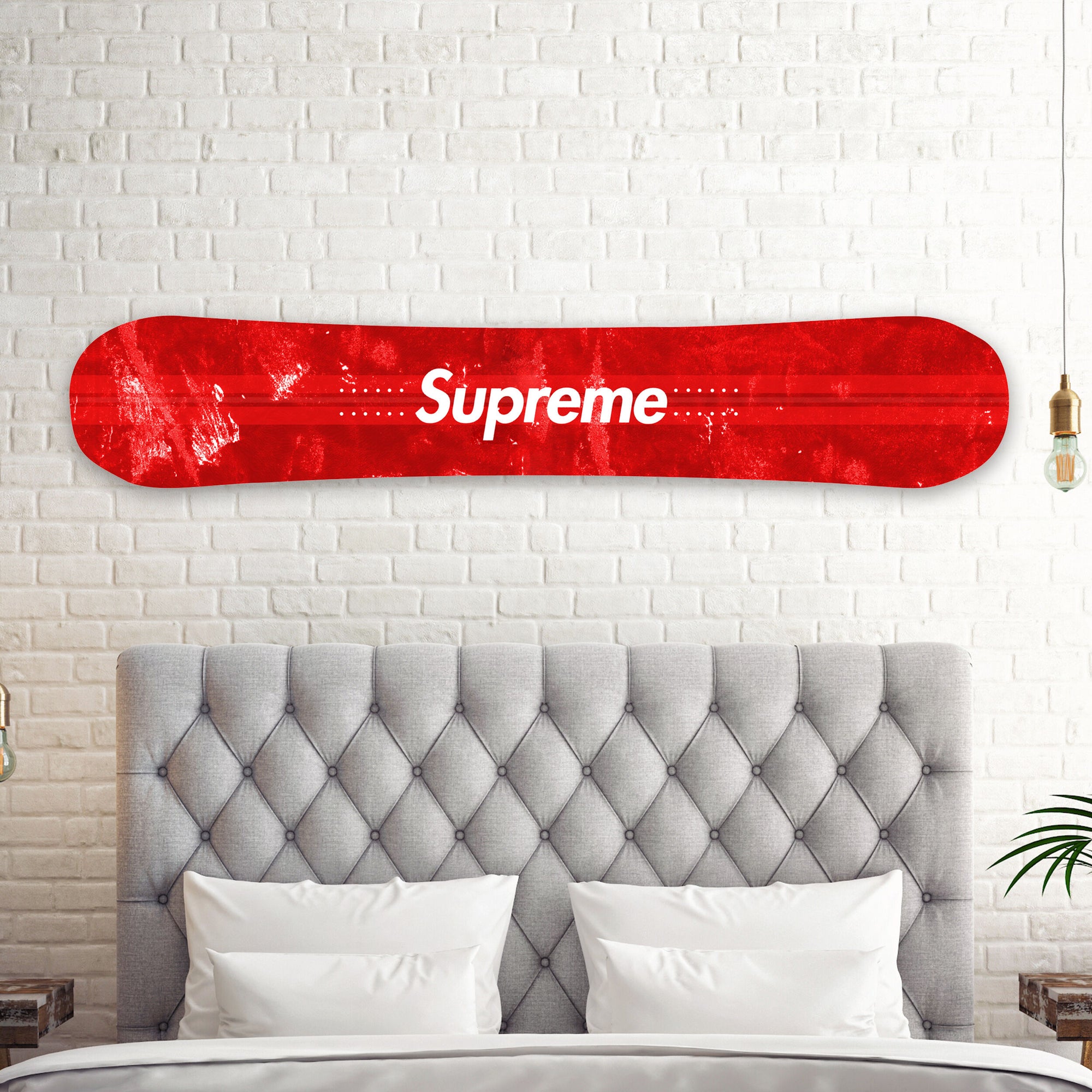 Red Urban Snowboard