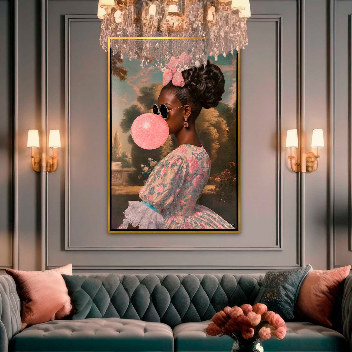 Roses and Rebellion | Floral and Botanical Wall Art by Oliver Gal