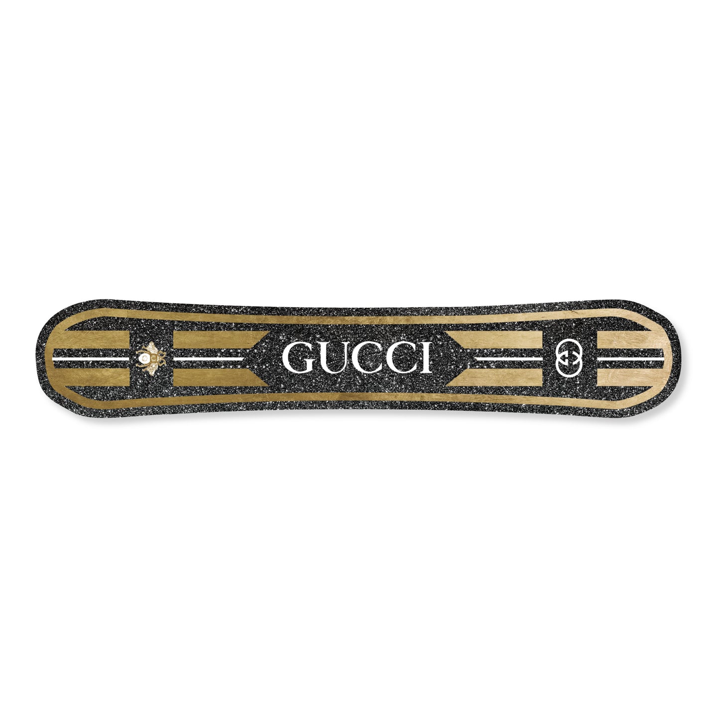 Italian Bee on Snow Snowboard