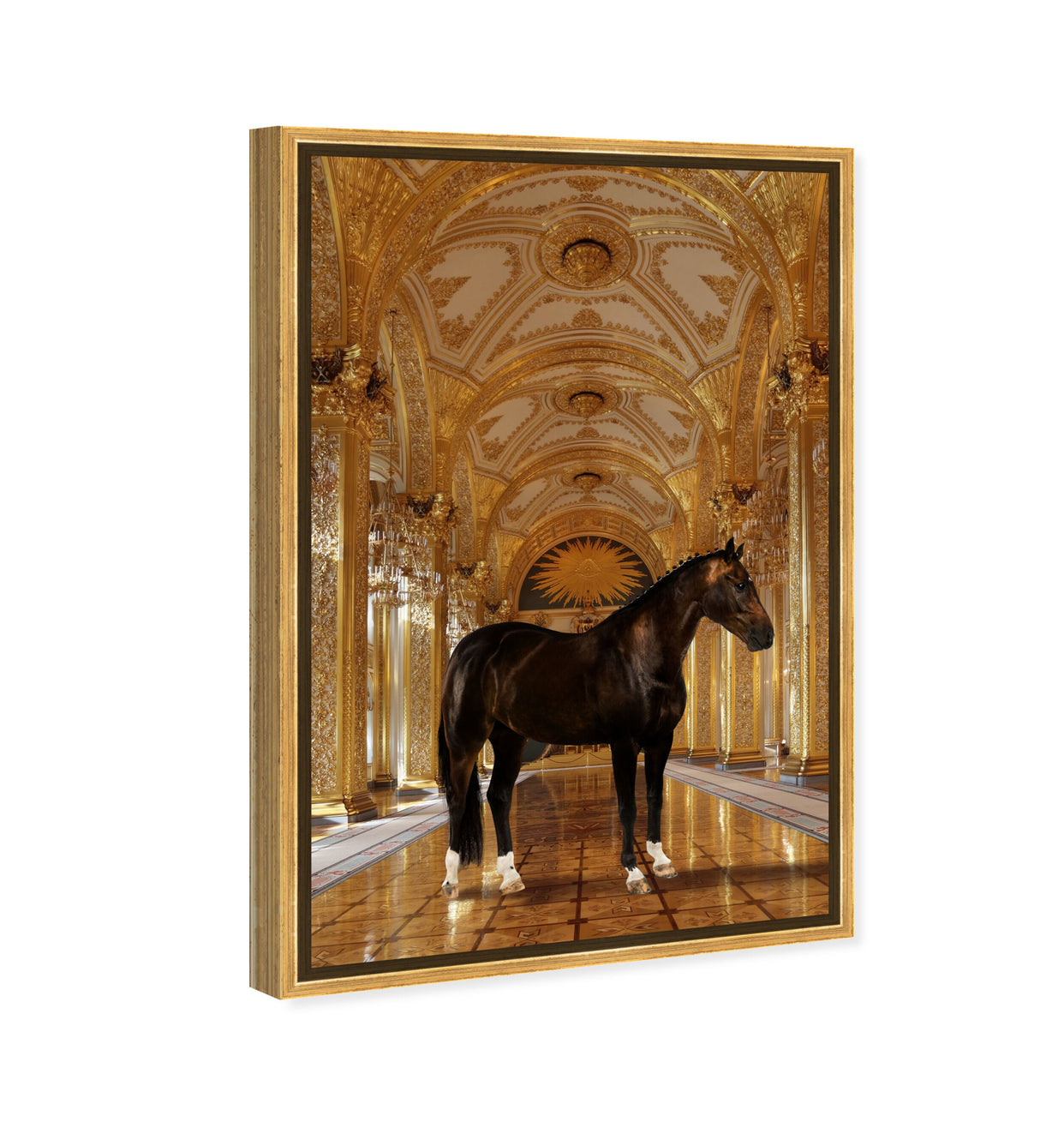 36x54/Framed Canvas/PSGLD