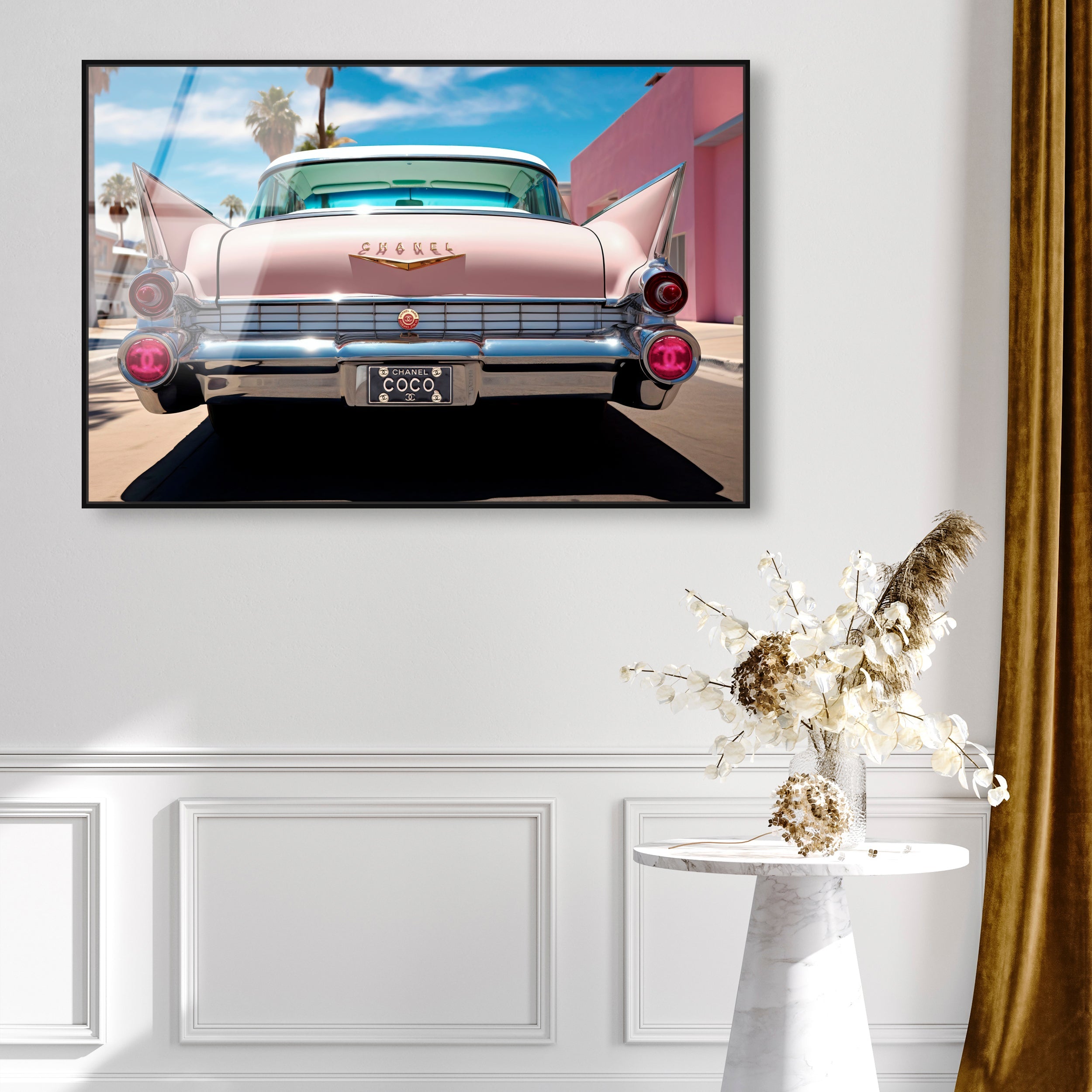 【新品】OliverGal オリバーガル My Ideal Style Parisian Style Ride Fashion Wall Art Oliver Gal