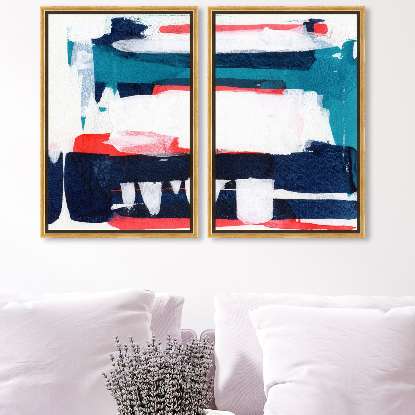 36x54x2/Framed Canvas/PSGLD