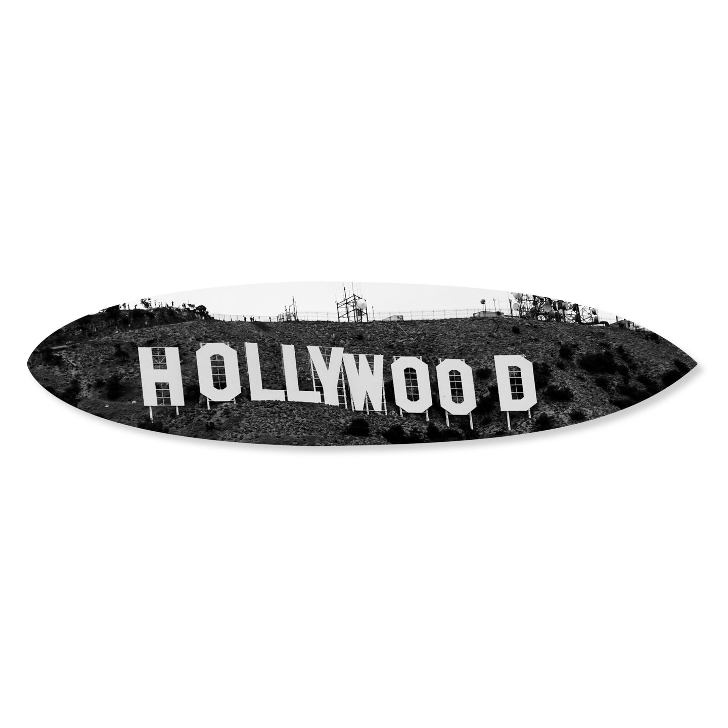 Hollywood Sign Surfboard