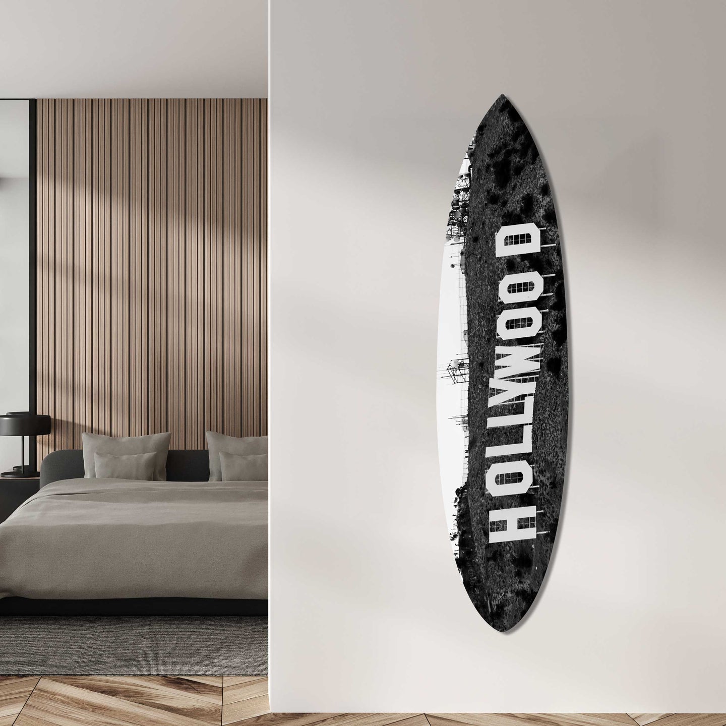 Hollywood Sign Surfboard