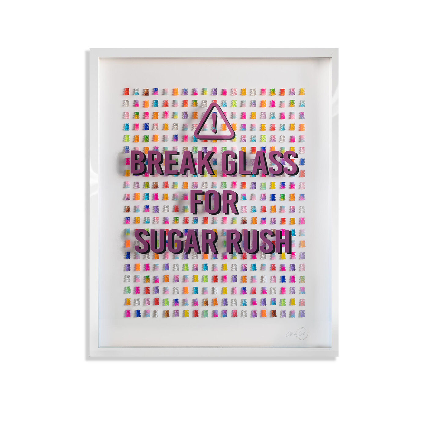 速達便★Oliver Gal★Jewelry Road Sign Glam キャンバス76x51cm 速達便☆Oliver Gal☆Jewelry Road Sign Glamキャンバス114x76cm