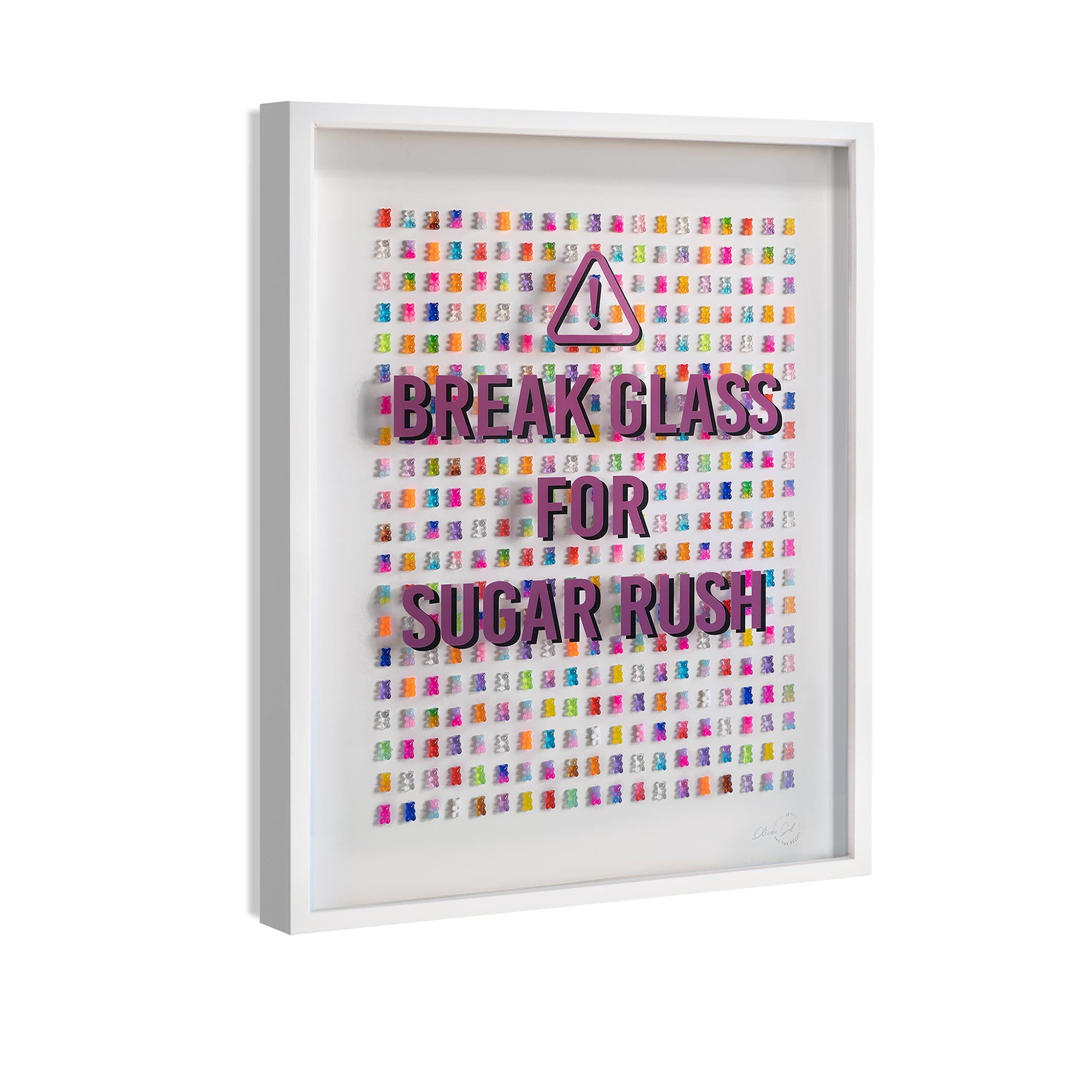 Sugar Rush - Framed 3D Art