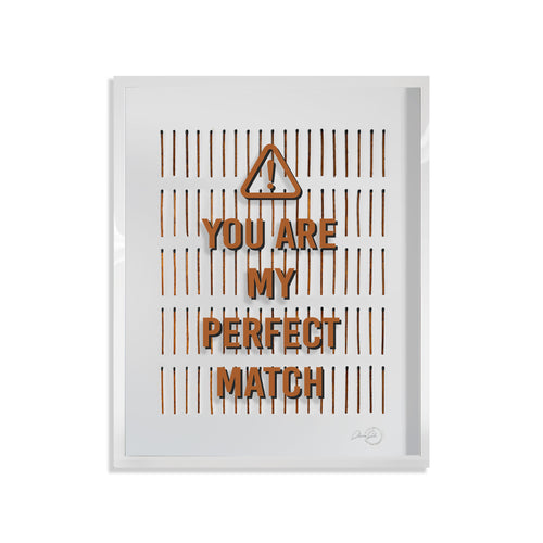 Perfect Match - Limited Edition 3D Art