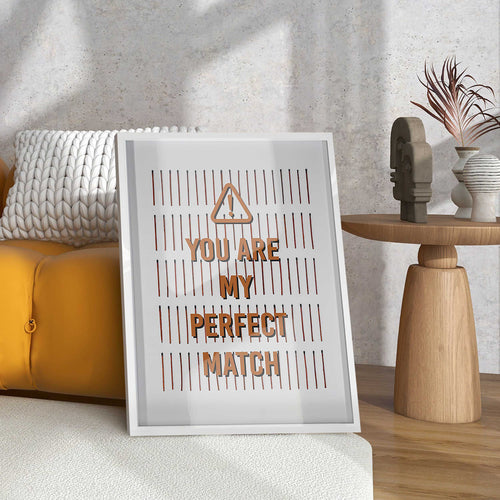 Perfect Match - Limited Edition 3D Art