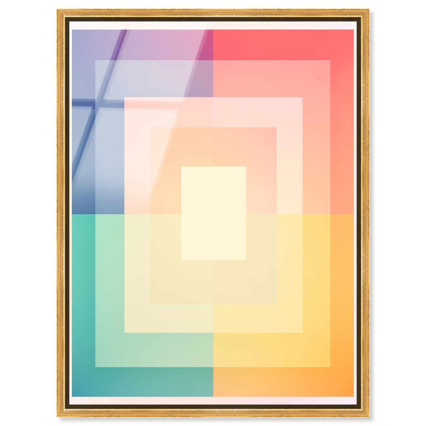 Neon Geo 5 | Acrylic Panel