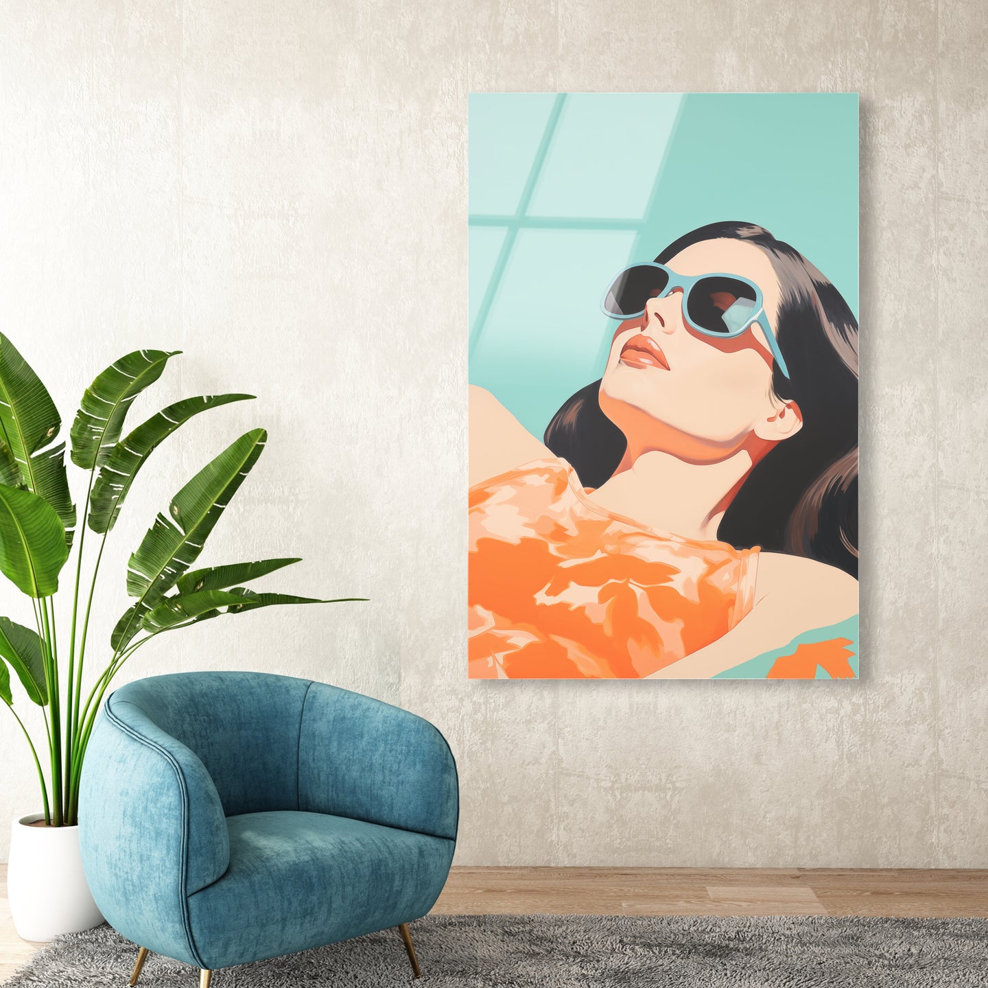 36x54/Acrylic/Unframed