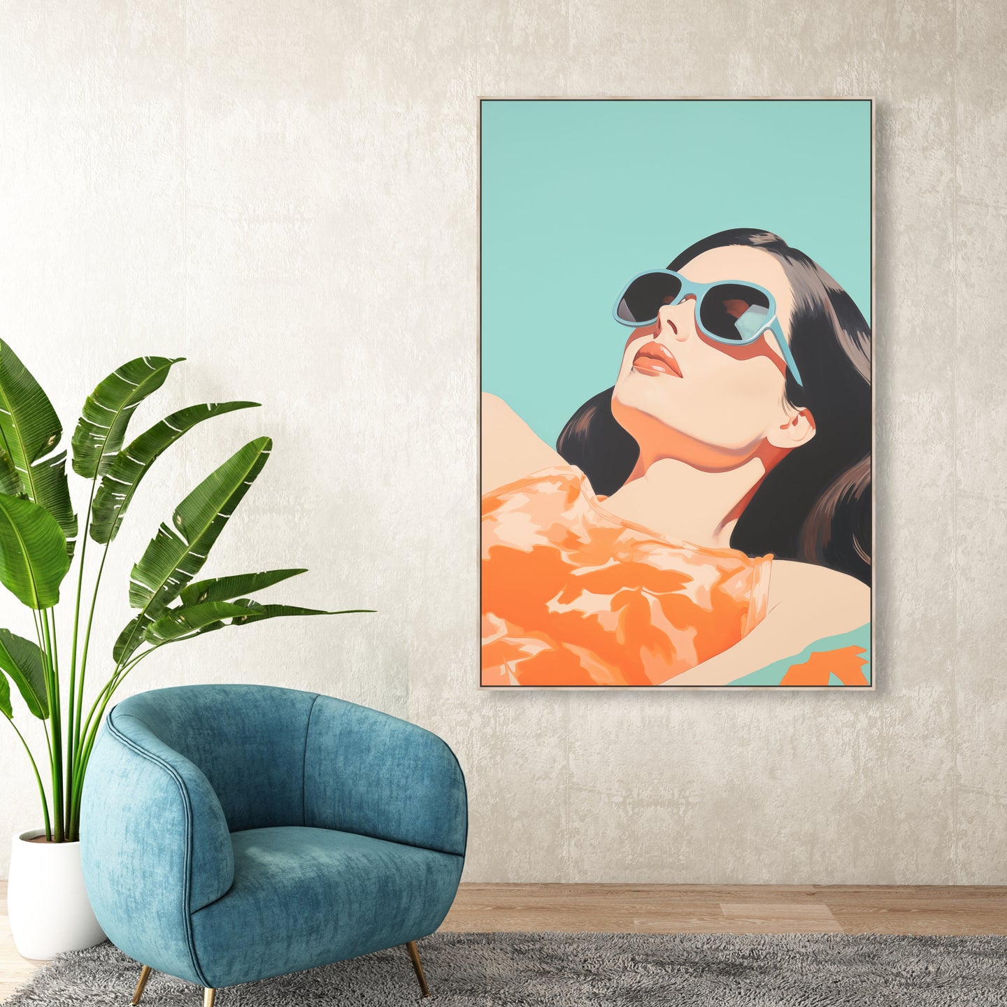 36x54/Canvas/BLNDFL