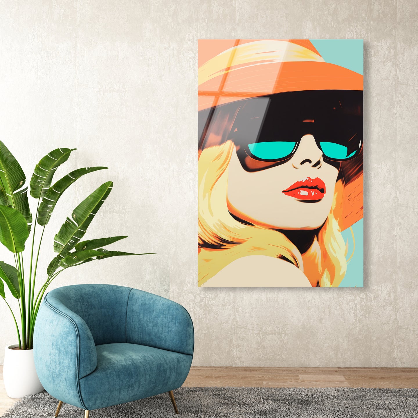 36x54/Acrylic/Unframed