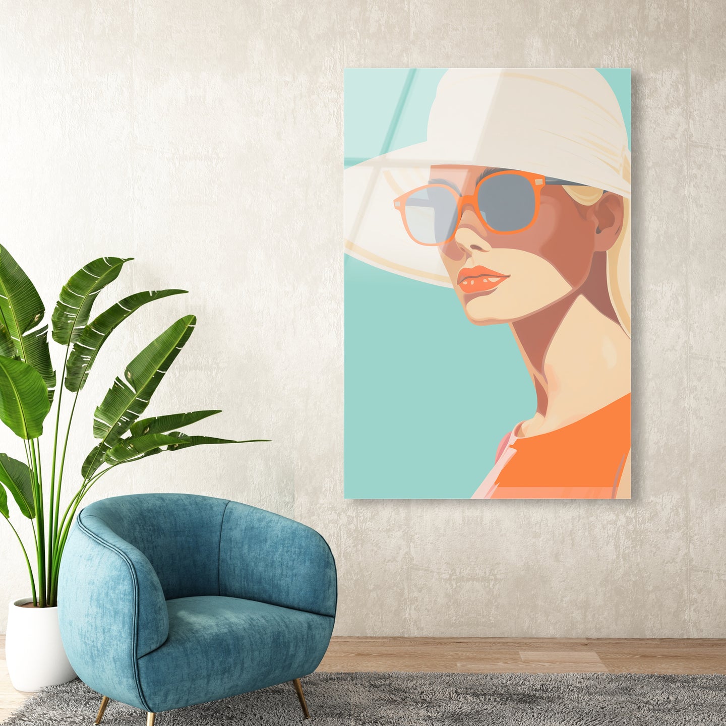 36x54/Acrylic/Unframed