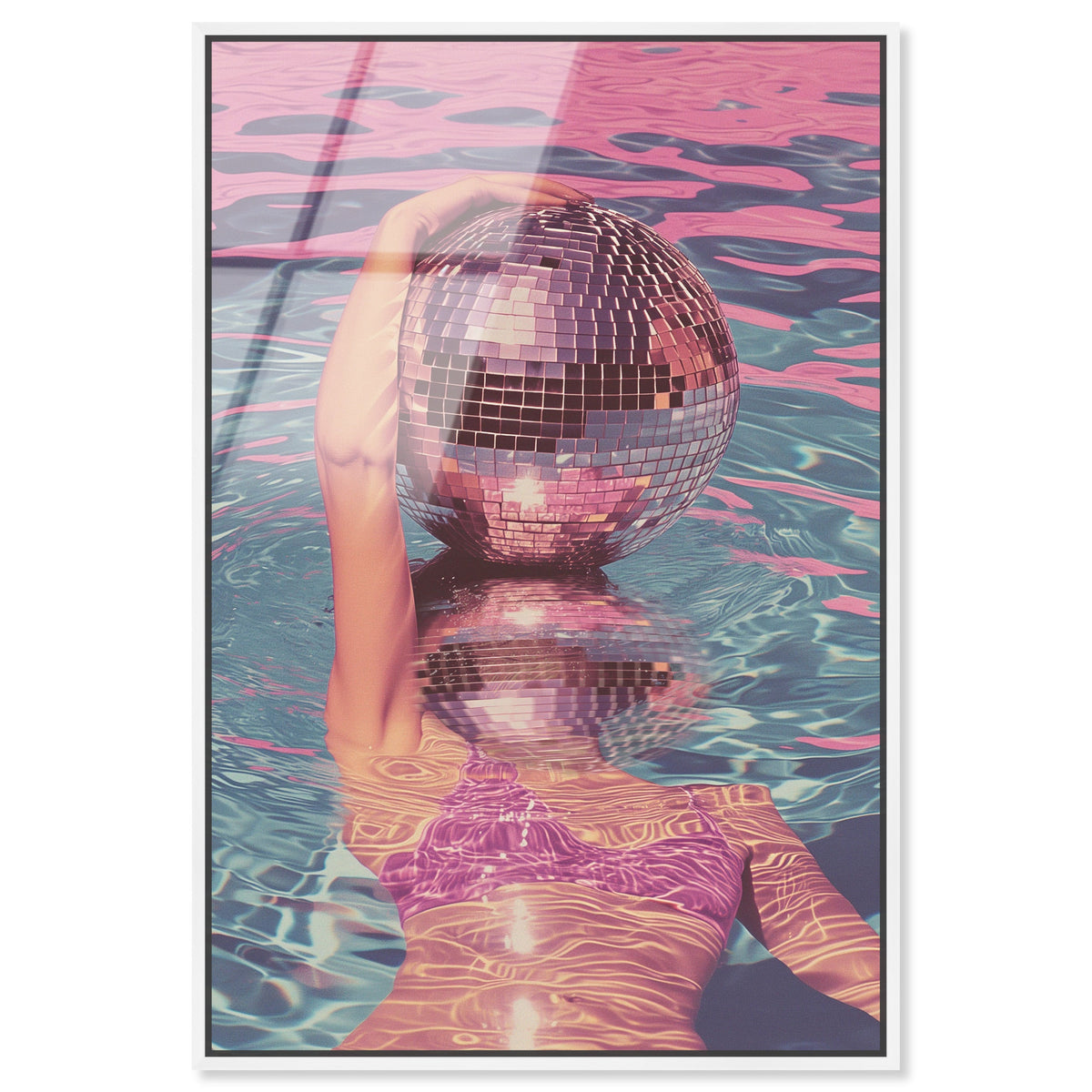 絵画 Oliver Gal Riding in Chrome Fashion and Glam Wall Art by The Oliver Gal
