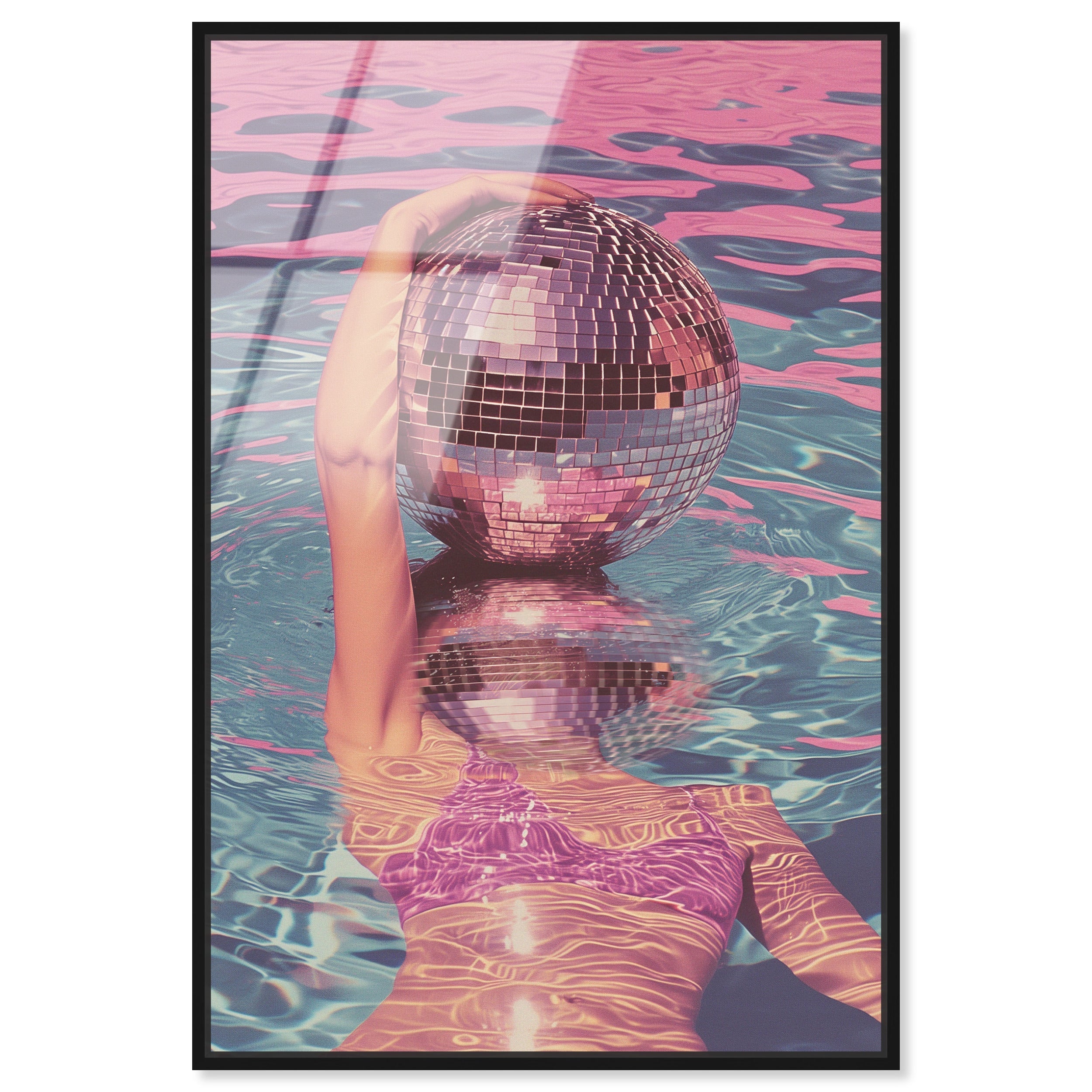 Riding in Chrome Fashion and Glam Wall Art by The Oliver Gal