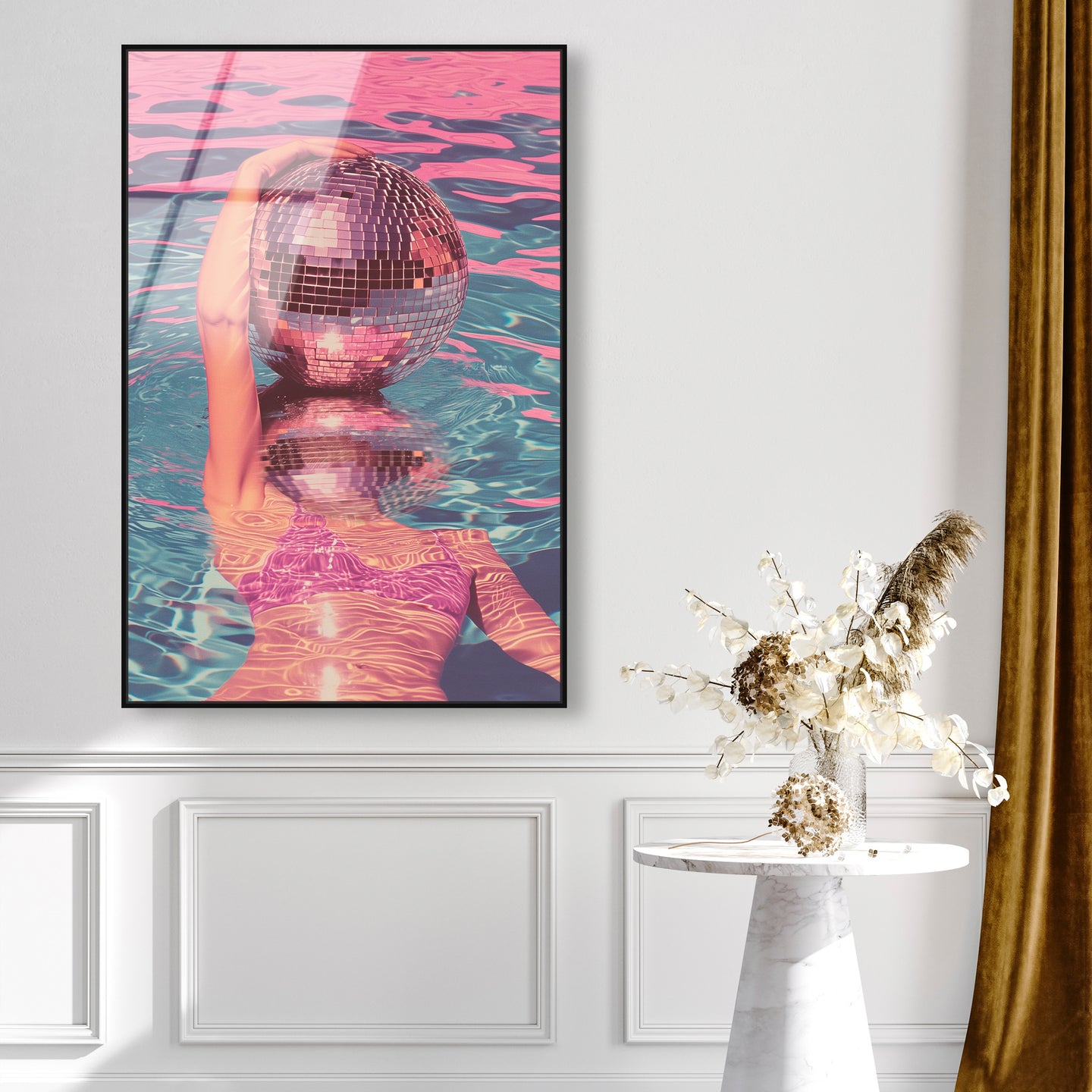 Riding in Chrome Fashion and Glam Wall Art by The Oliver Gal