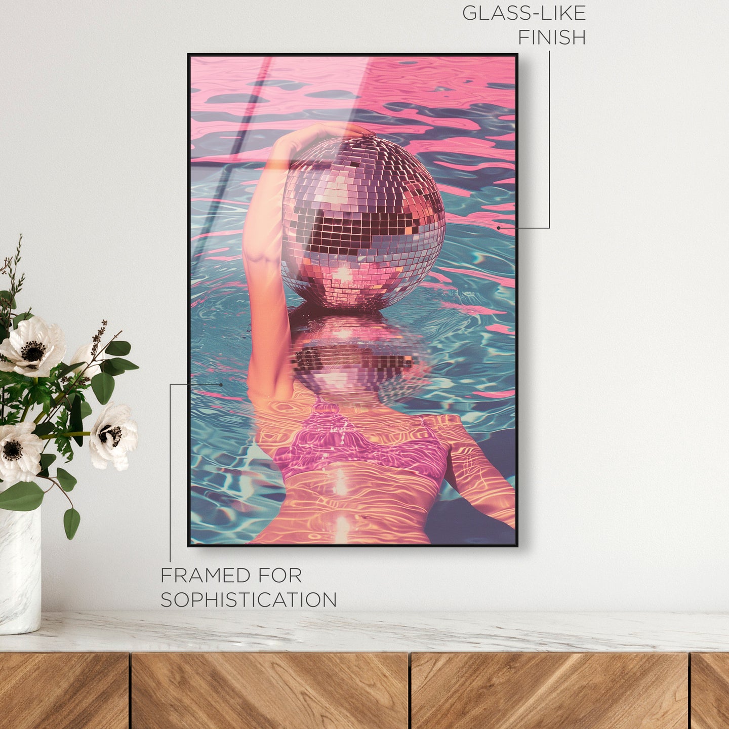 Riding in Chrome Fashion and Glam Wall Art by The Oliver Gal