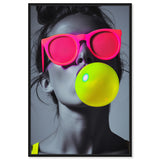 Bubble One - Framed Acrylic Art
