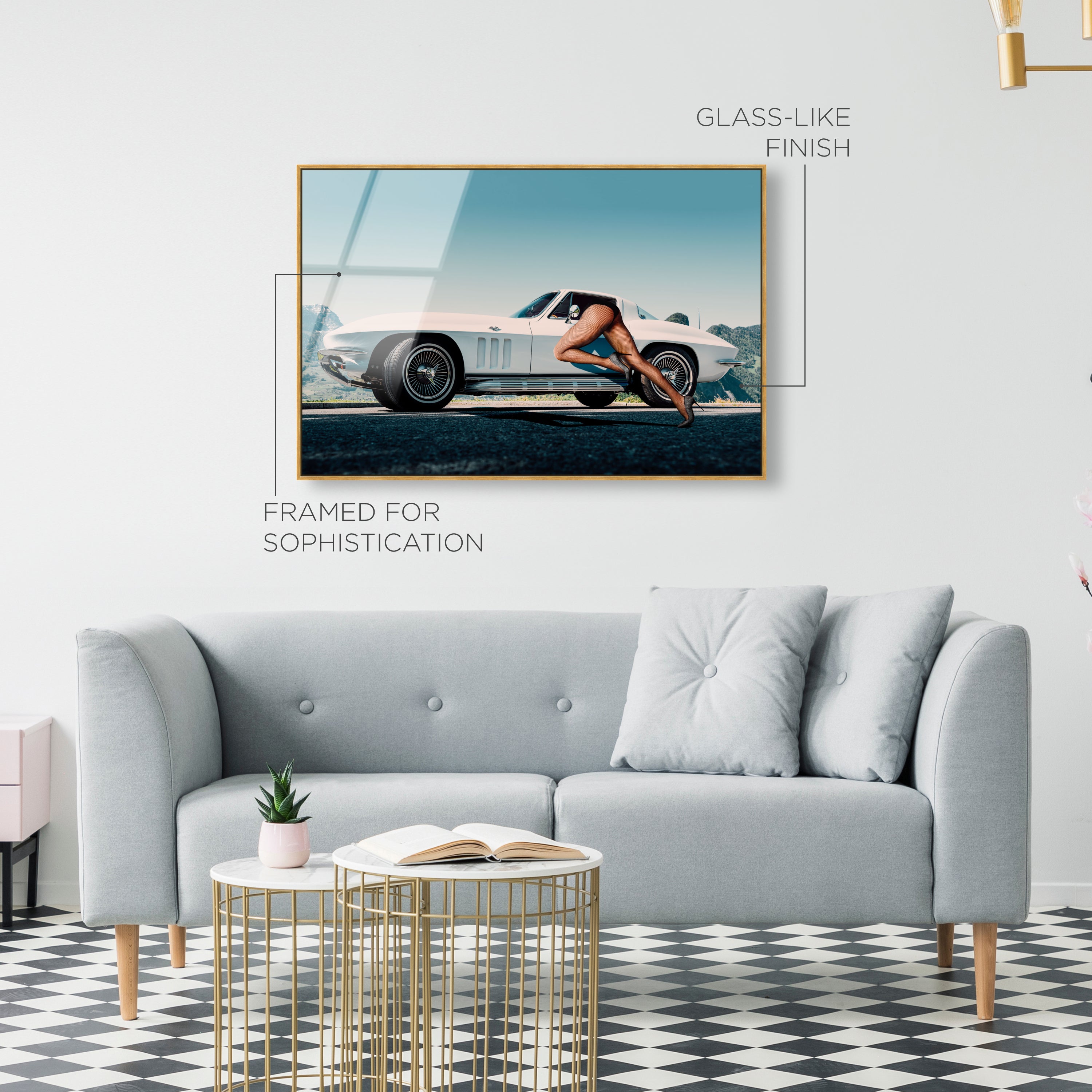 I Lost The Key Fashion and Glam Wall Art by The Oliver Gal