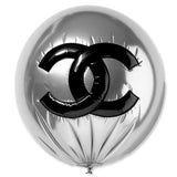 Mylar Balloon Dream 2 Silver - Acrylic Art