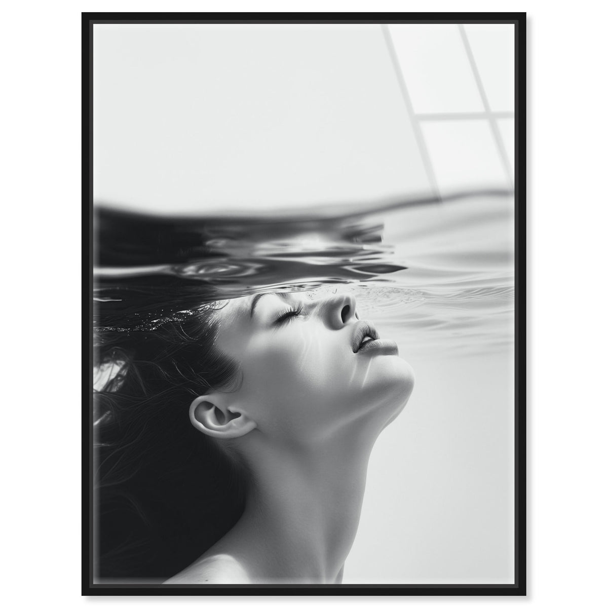 Breathe I - Framed Acrylic Art