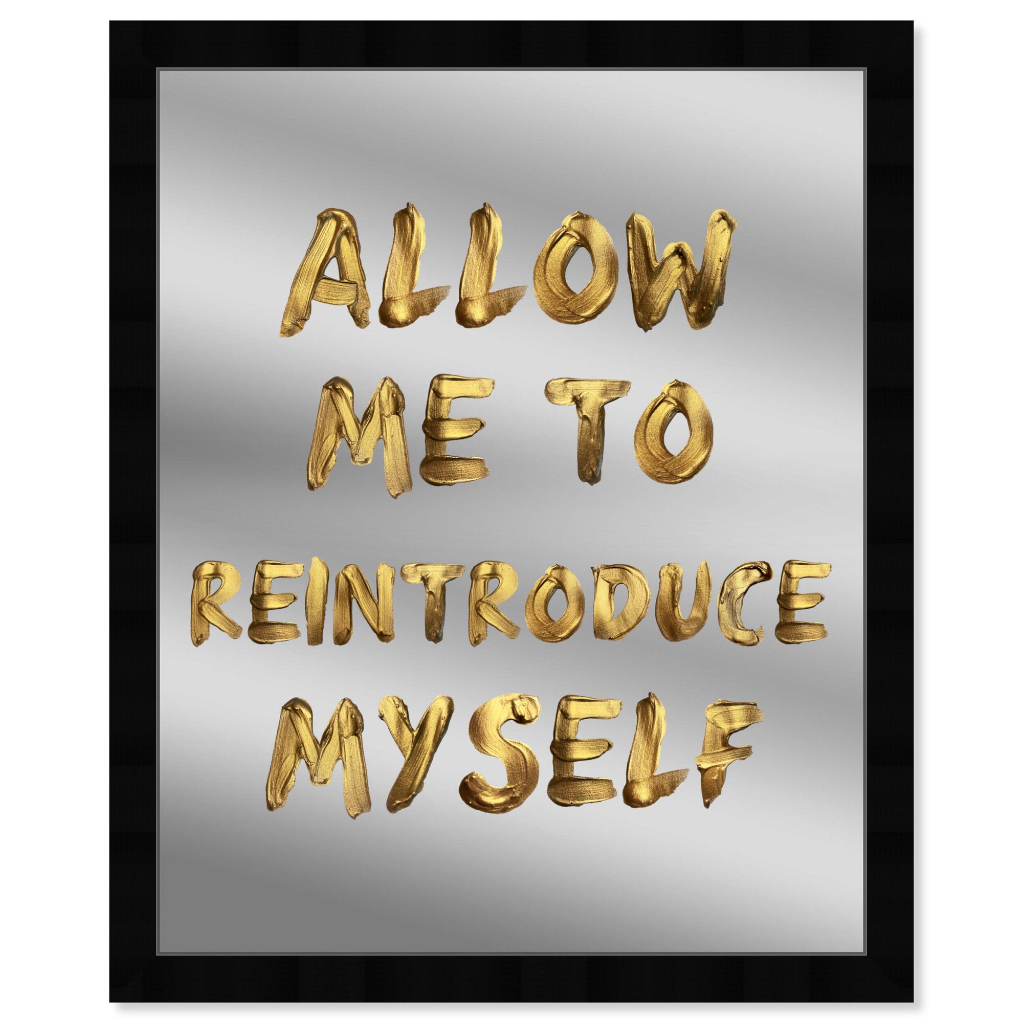 Reintroduce Myself - Decorative Mirror