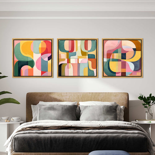 3 Piece Abstract Art – Oliver Gal