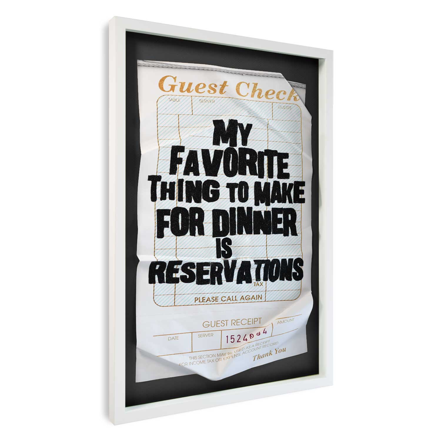 Reservations - Limited Edition