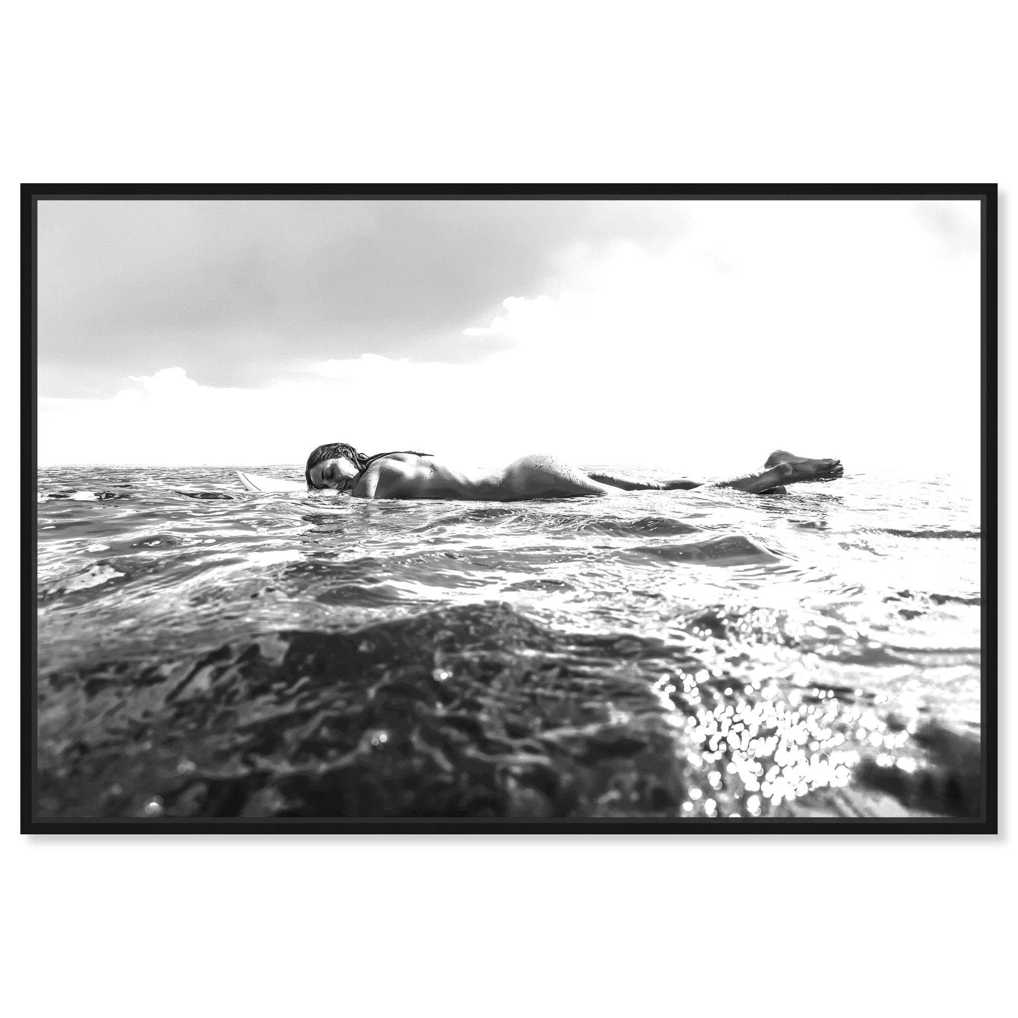 Waiting for the Waves B&W