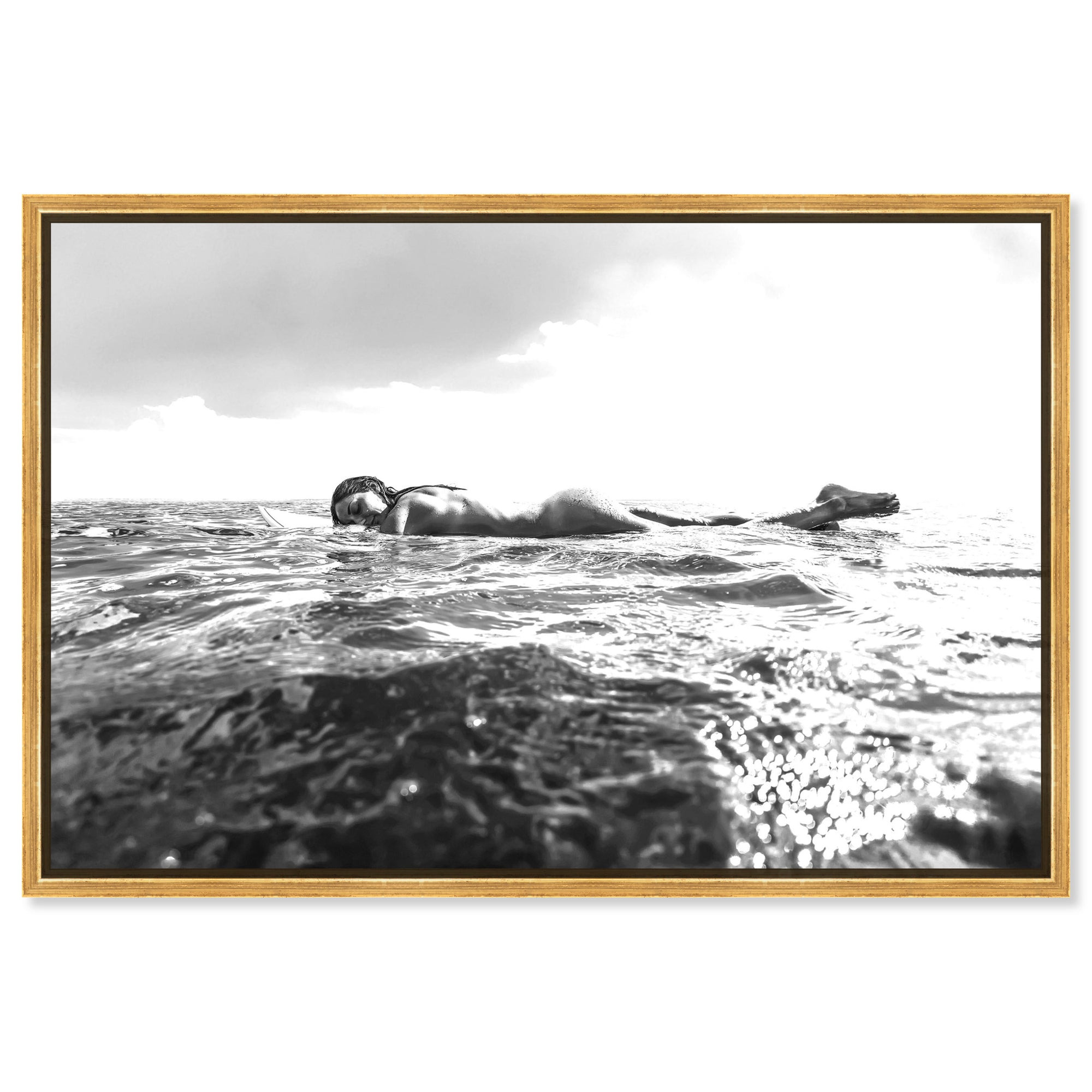 Waiting for the Waves B&W