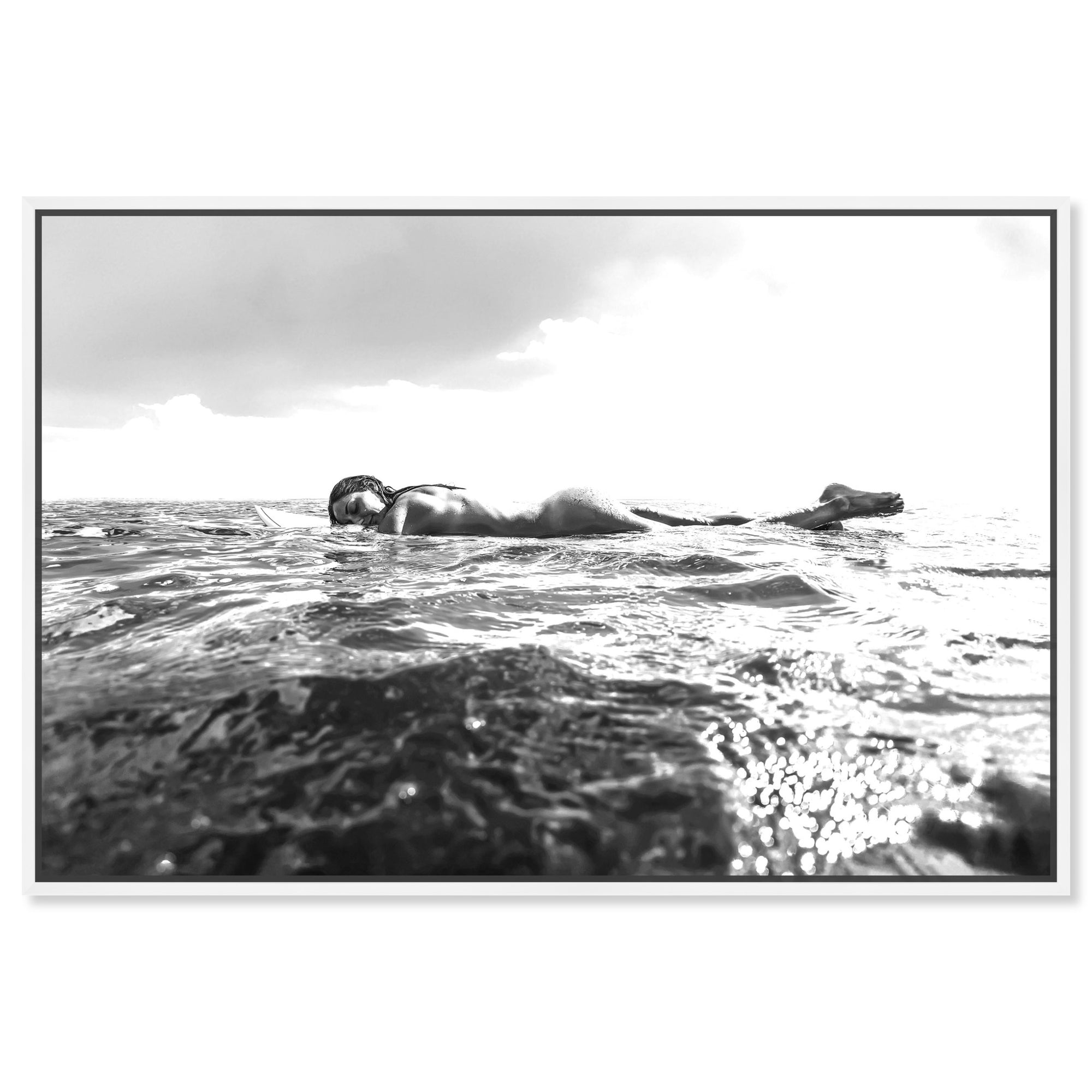 Waiting for the Waves B&W