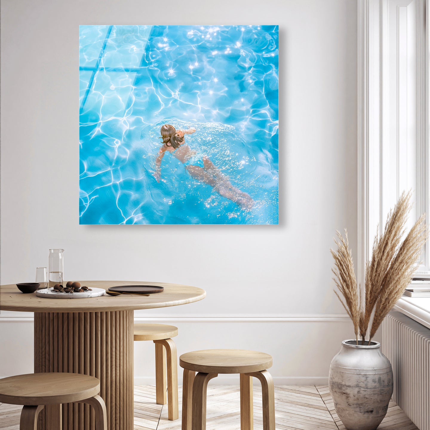 40x40/Acrylic/Unframed