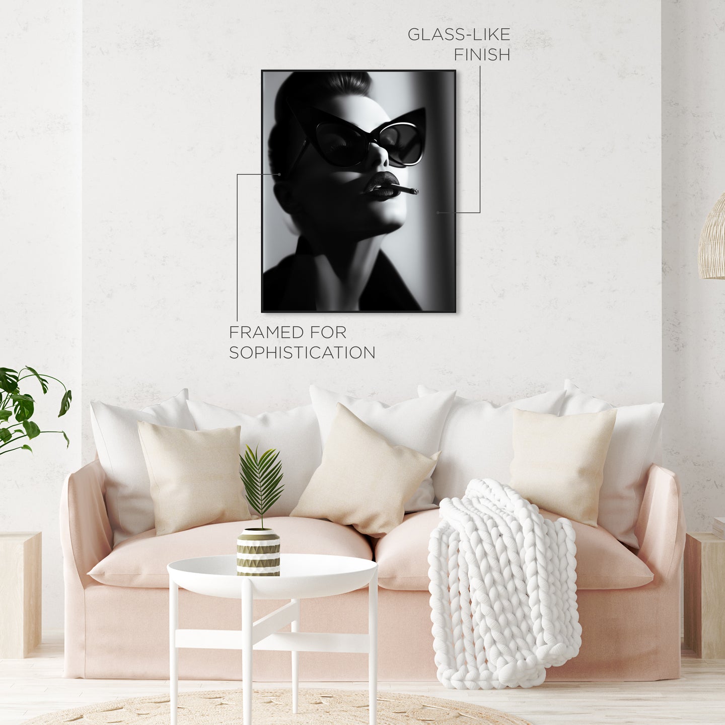 A Hollywood Star I - Framed Acrylic Art